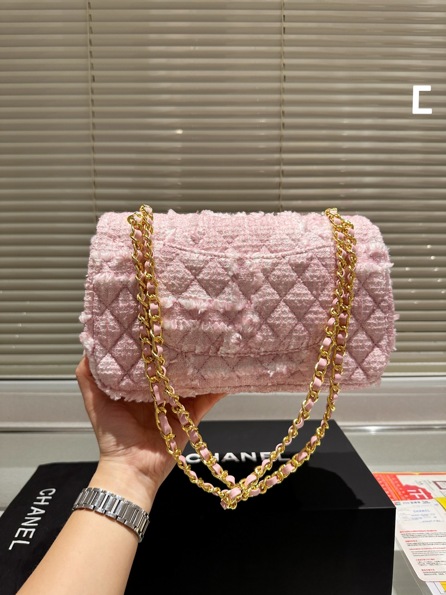 CC new arrival winter cf bag size: 25 cm