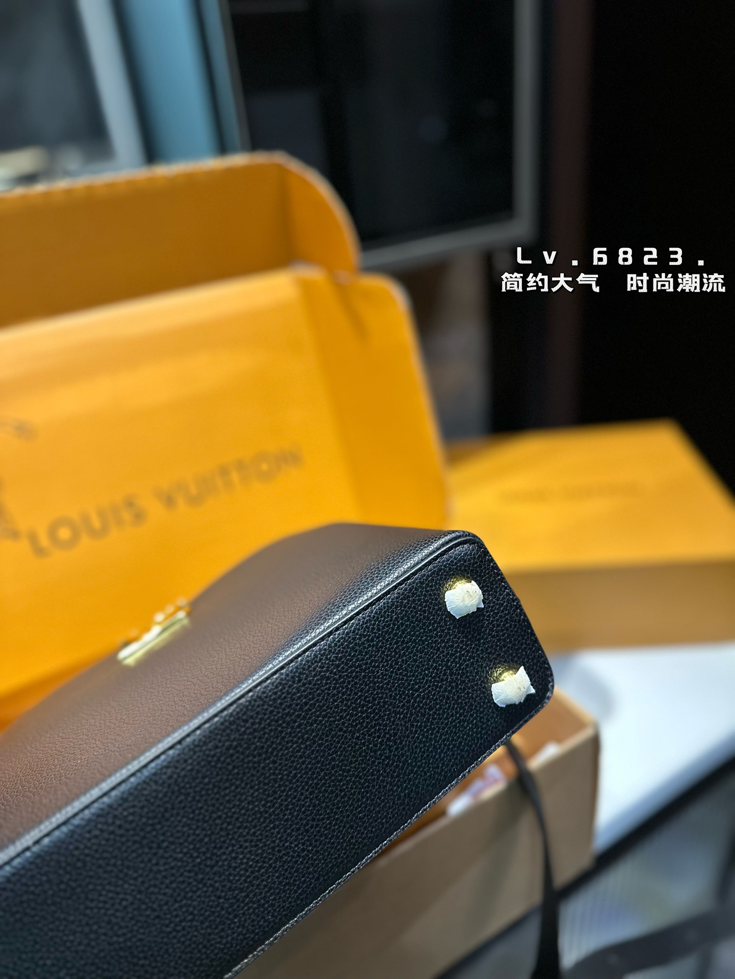 Louis new arrival Capucines monogram bag