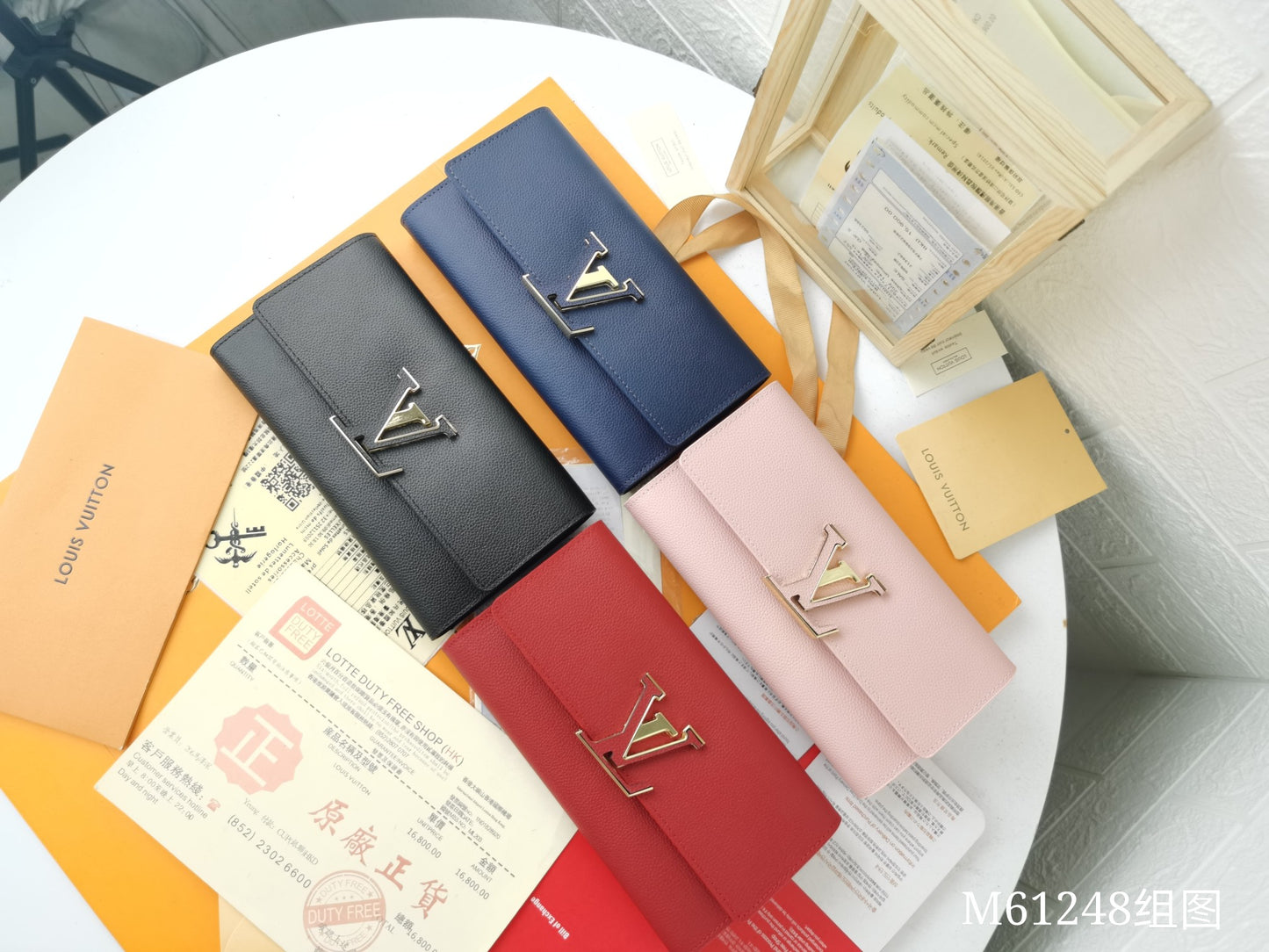 L Capucines new arrival wallet top quality size:19x 10cm