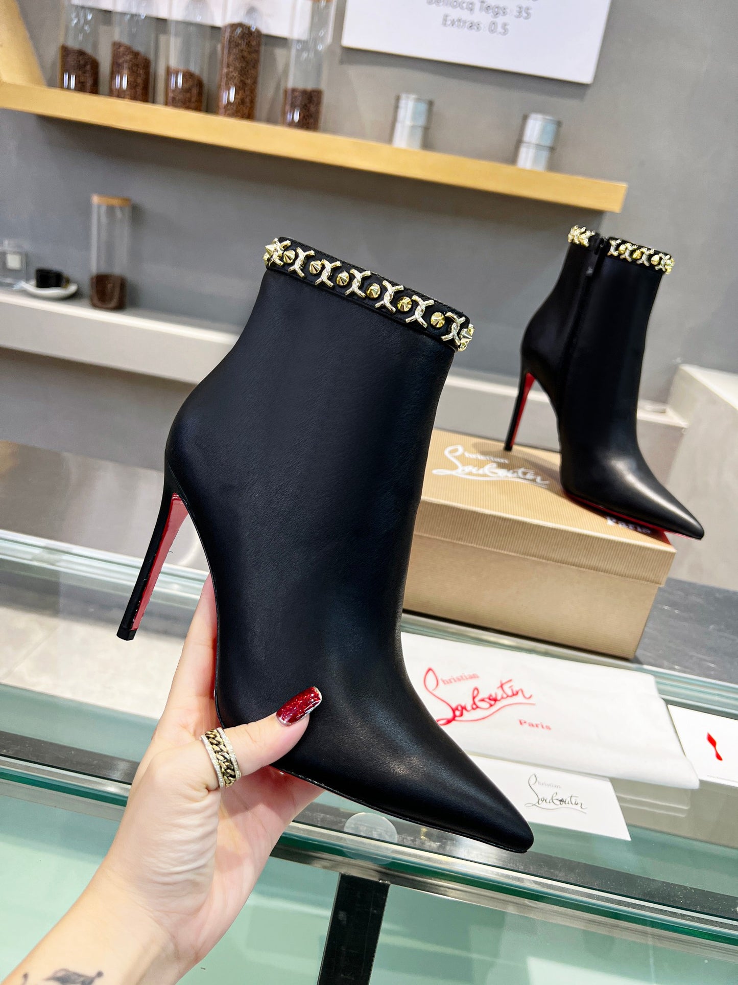 Chris Lou new arrival women shoes 04 heels 10.5cm