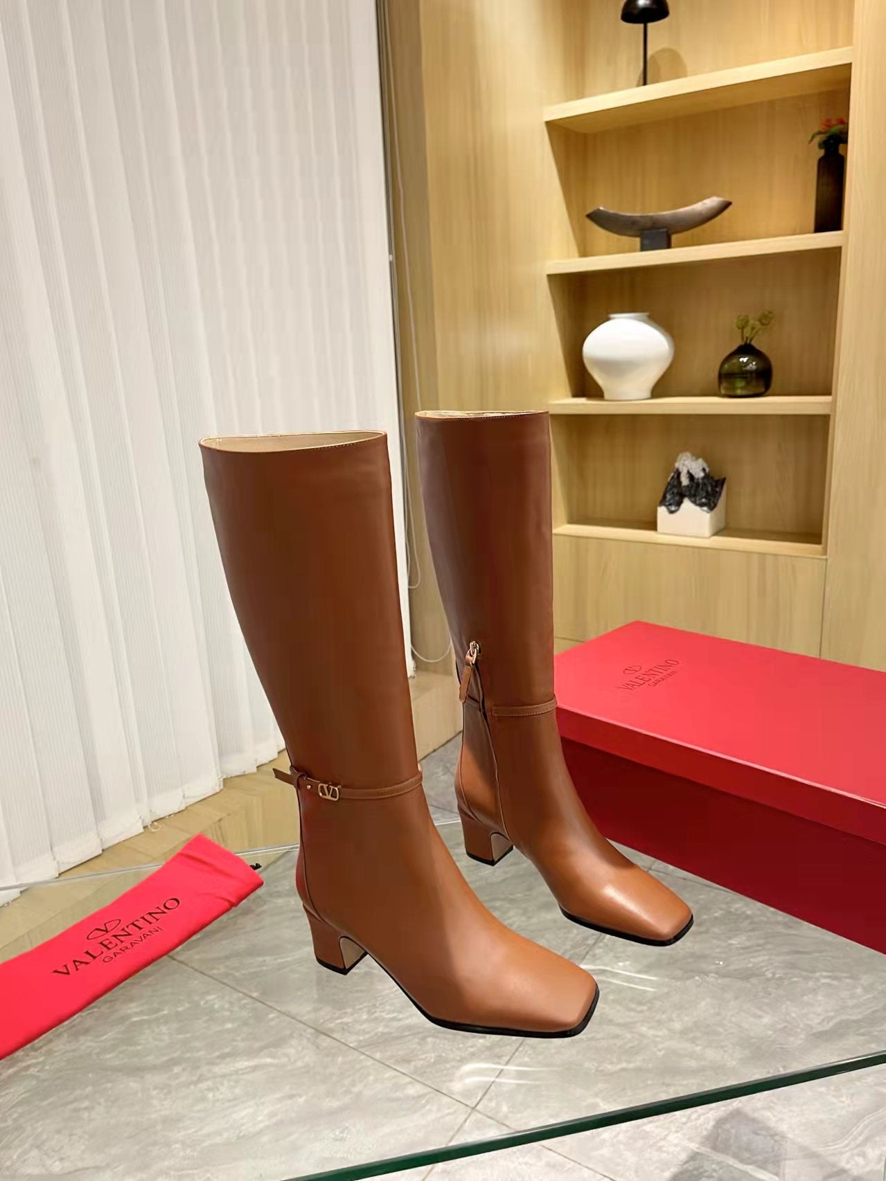 Val new arrival women boots heels 6 cm