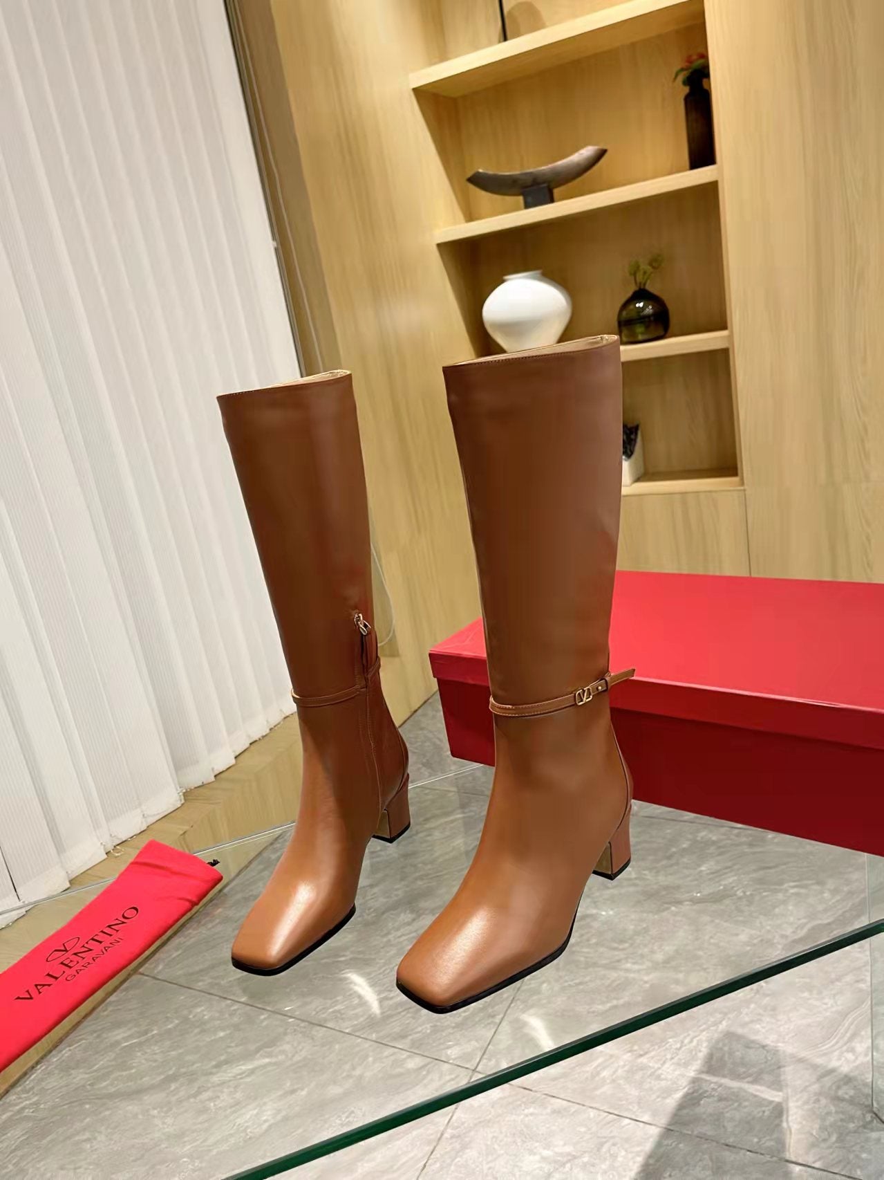 Val new arrival women boots heels 6 cm