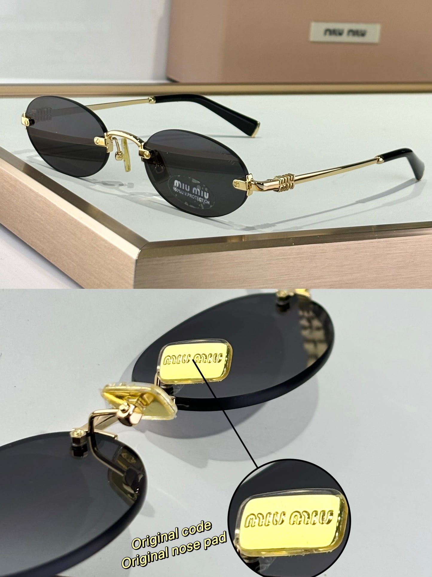 MIU MI* Eyewear SIZE: 53-20-140