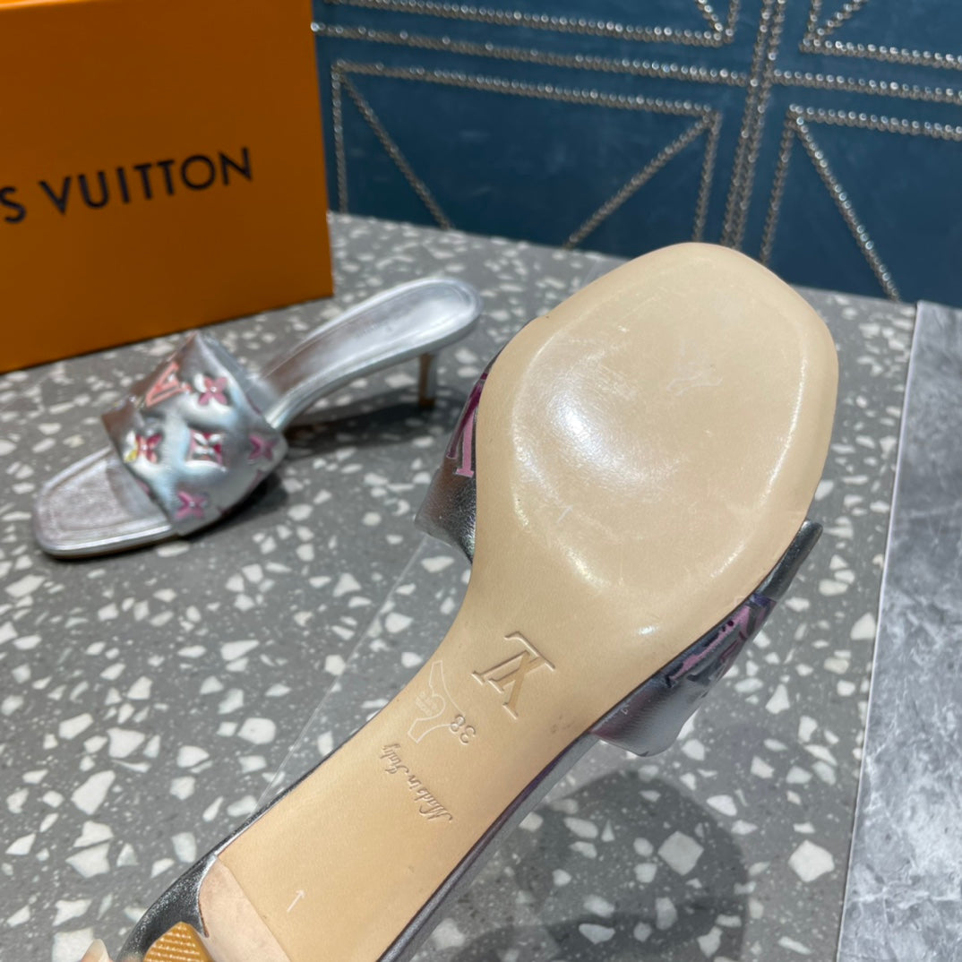 L Women's Revival Mule Sliver For Women L 1AAOUB