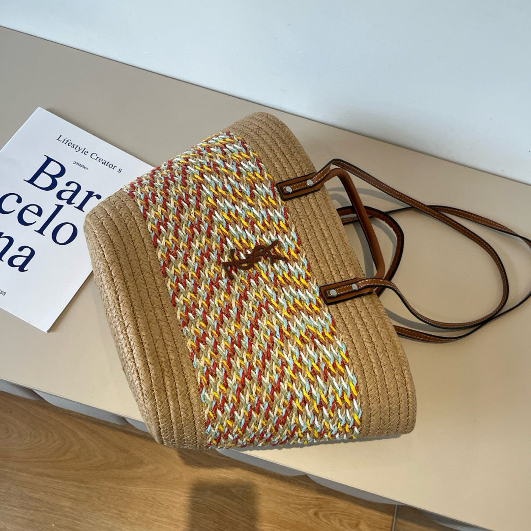 Y new arrival 2025 summer tote bag size: 47*14*27 cm