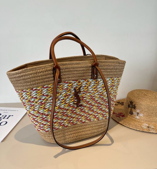 Y new arrival 2025 summer tote bag size: 47*14*27 cm