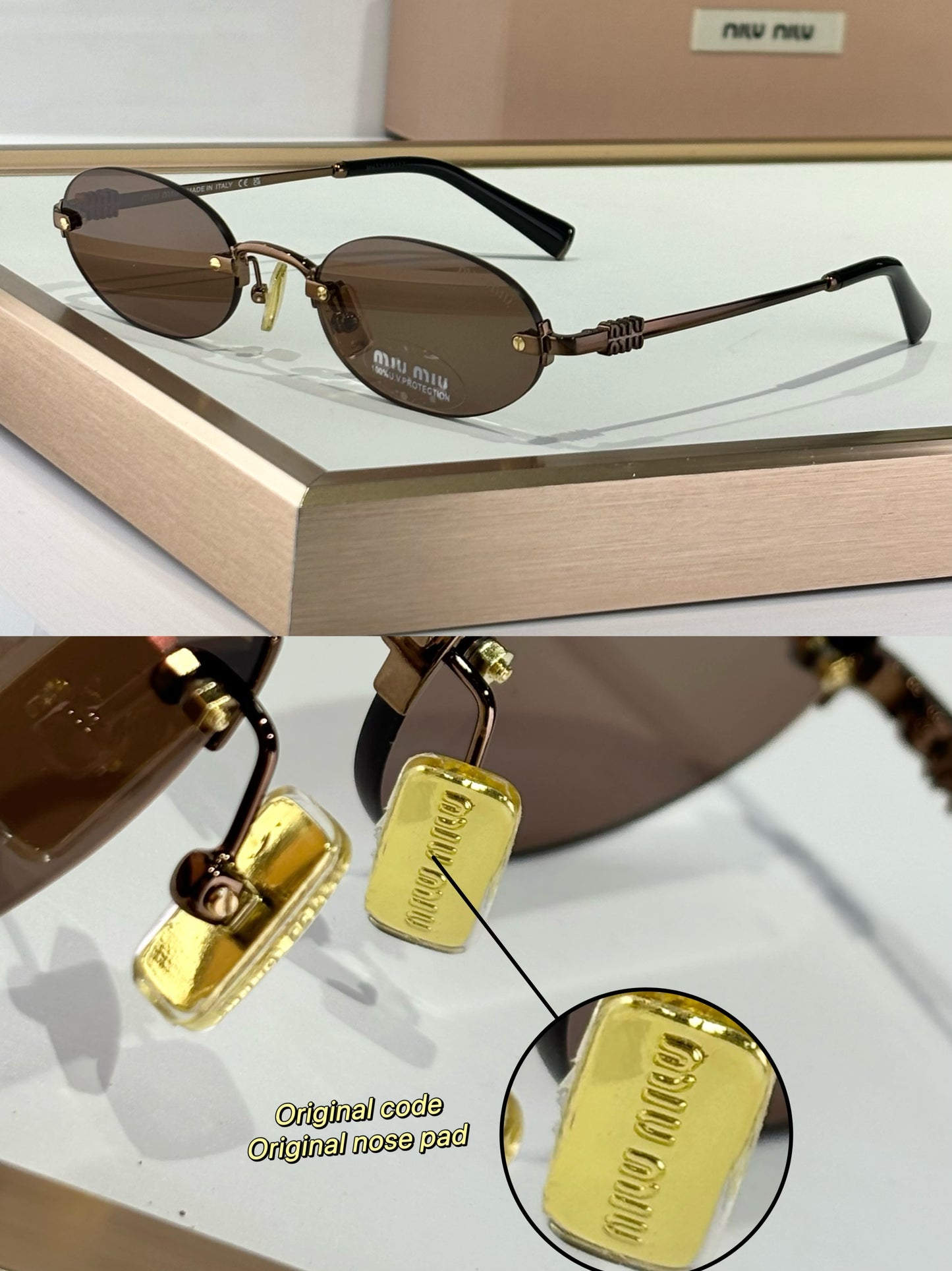 MIU MI* Eyewear SIZE: 53-20-140