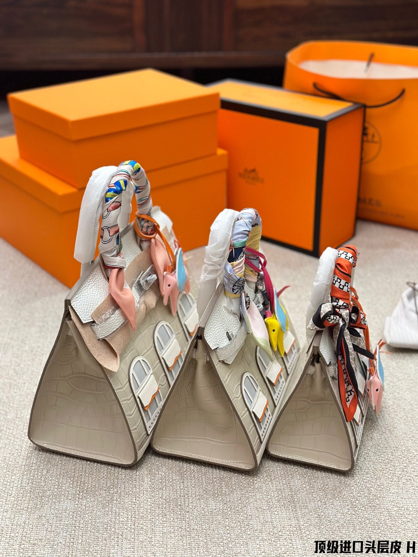 H Birkin SellierFaubourg all size