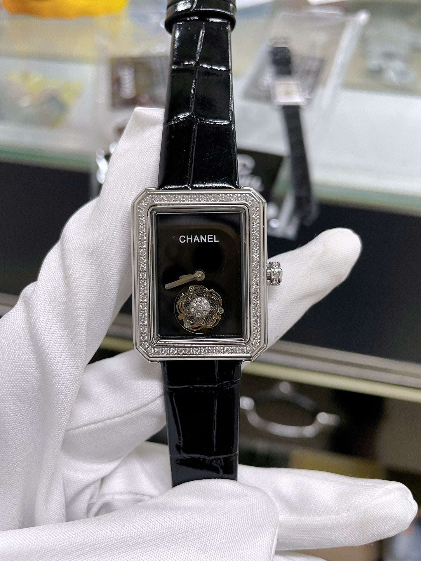 CC PREMI��RE CAM��LIA SKELETON women watch 28mm*35mm*9mm