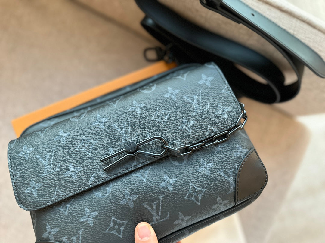 L steamer trunk men bag 25*18cm