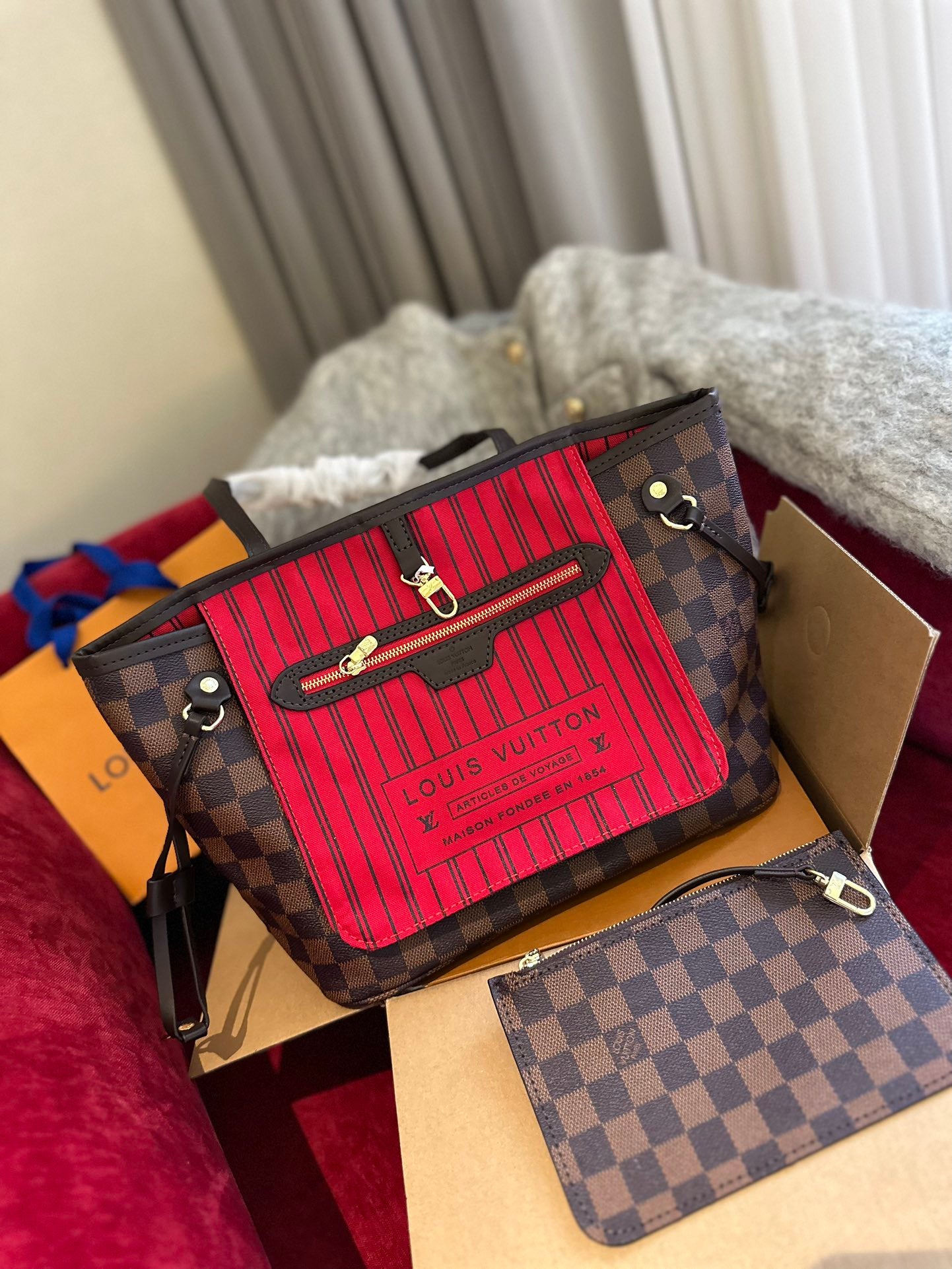 Louis neverfull new arrival small size : 29 cm