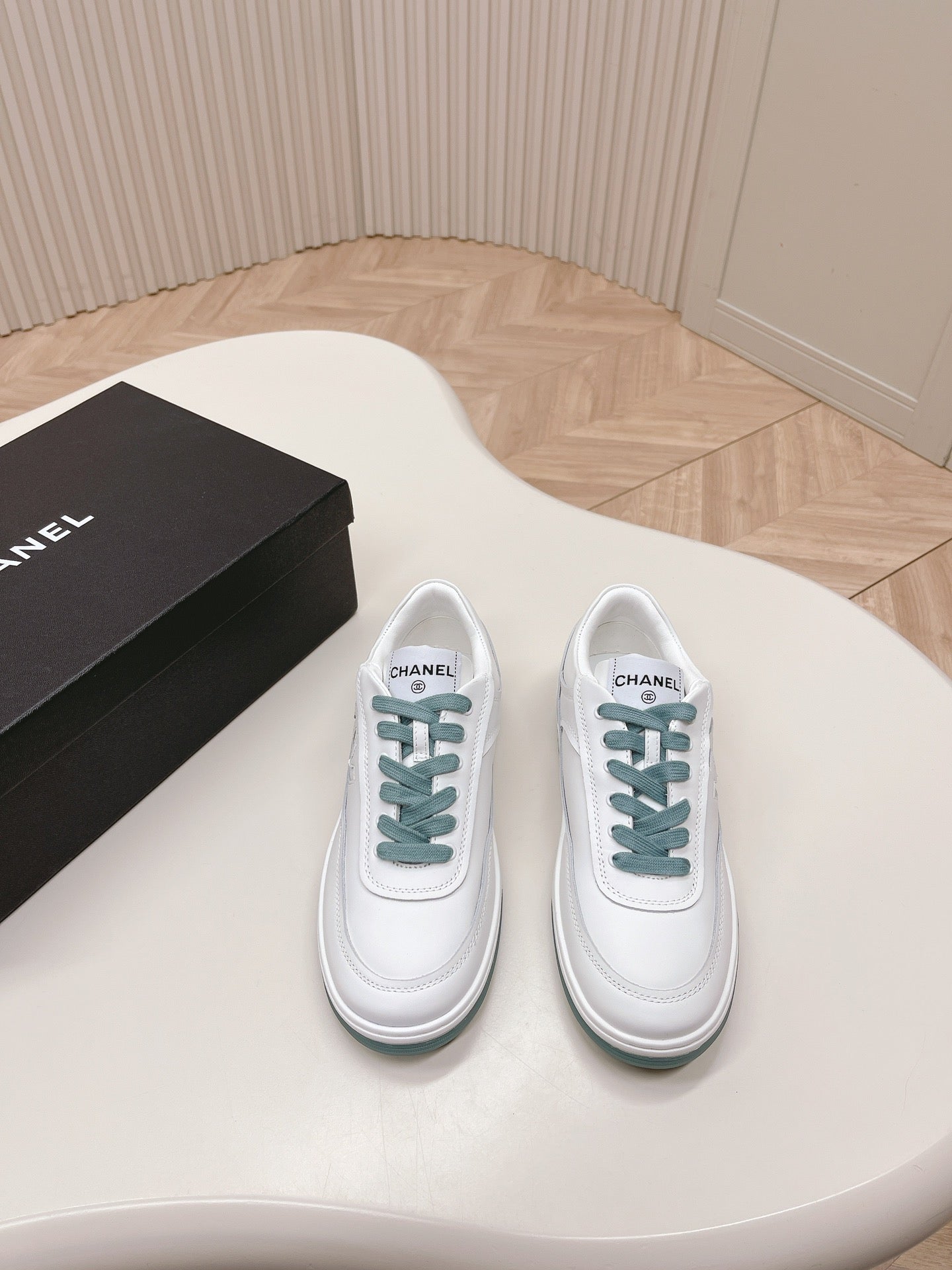 Cc new arrival 24P women sneakers heels 3 cm