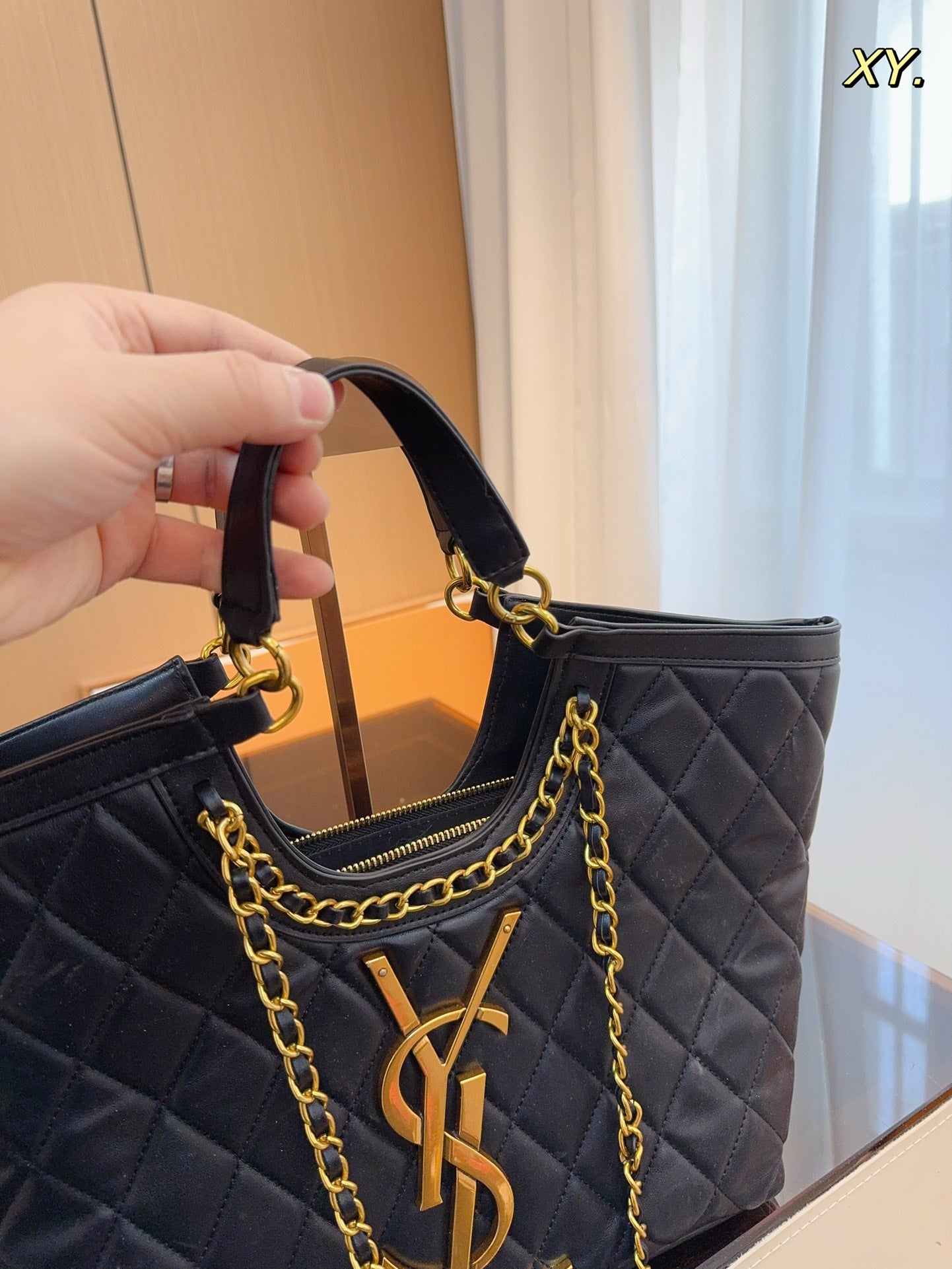 Y new arrival tote bag size: 28*8*29cm