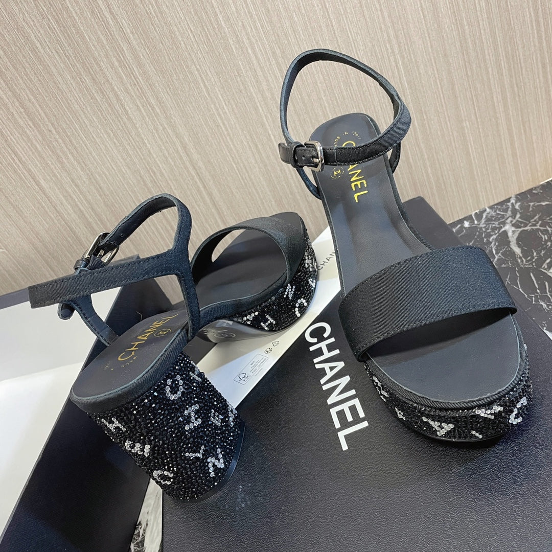 cc new arrival women shoes heels 7.5cm