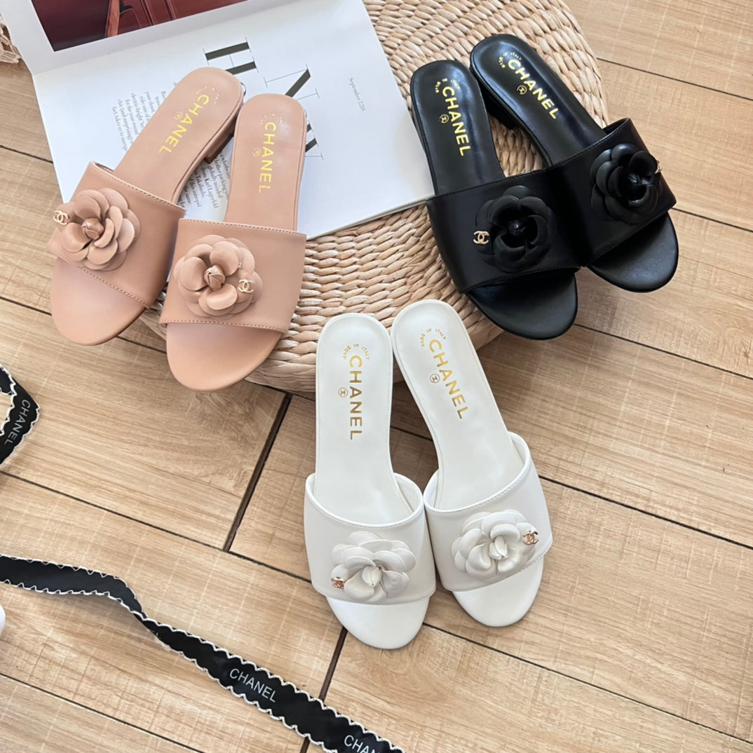 Cc new arrival slippers heels 2cm