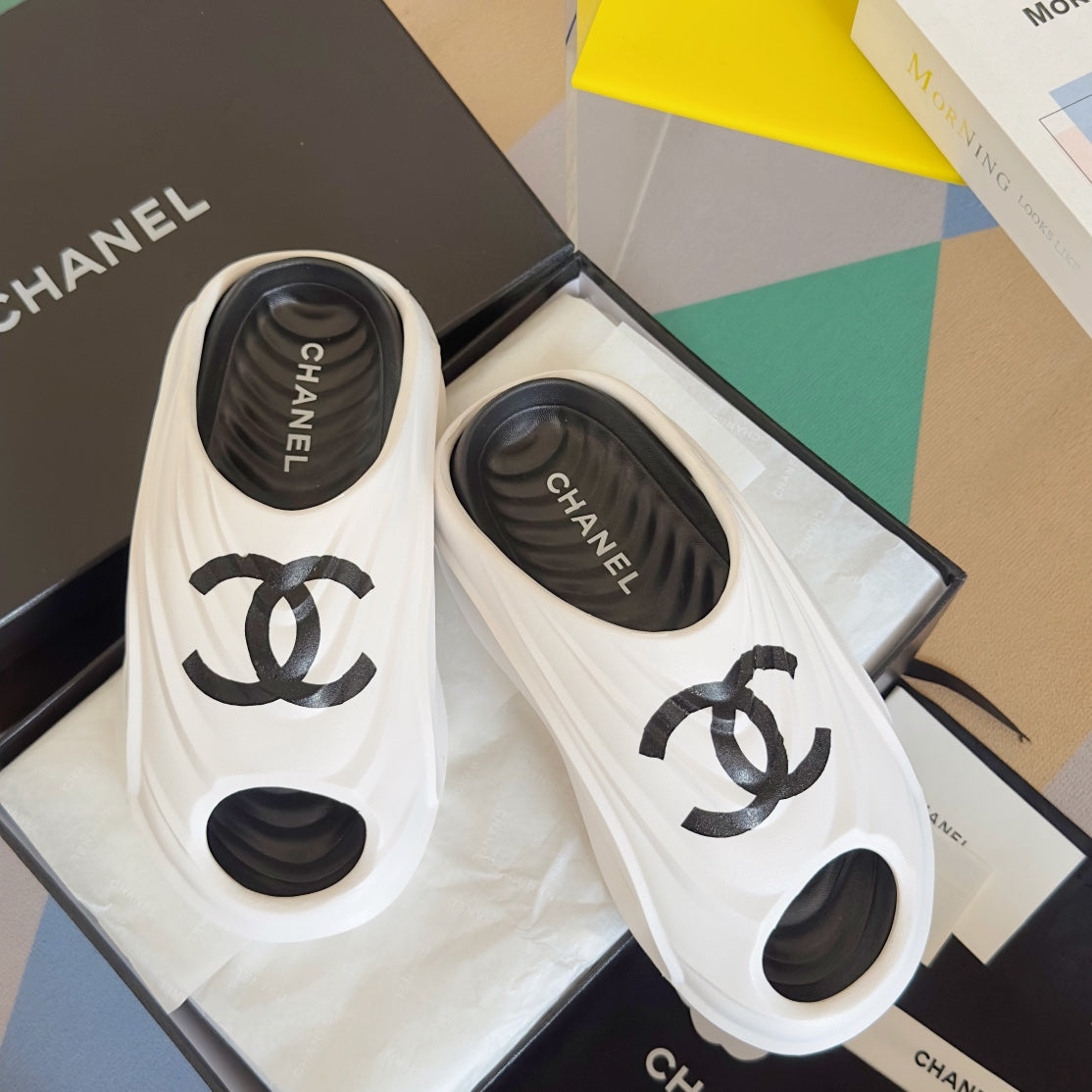 CC new arrival men and women 01 slippers heels 4.5 cm