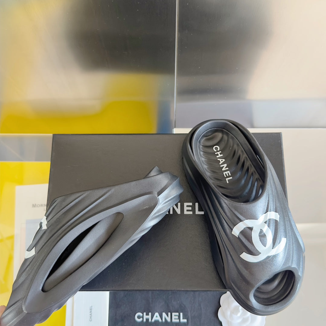 CC new arrival men and women 01 slippers heels 4.5 cm