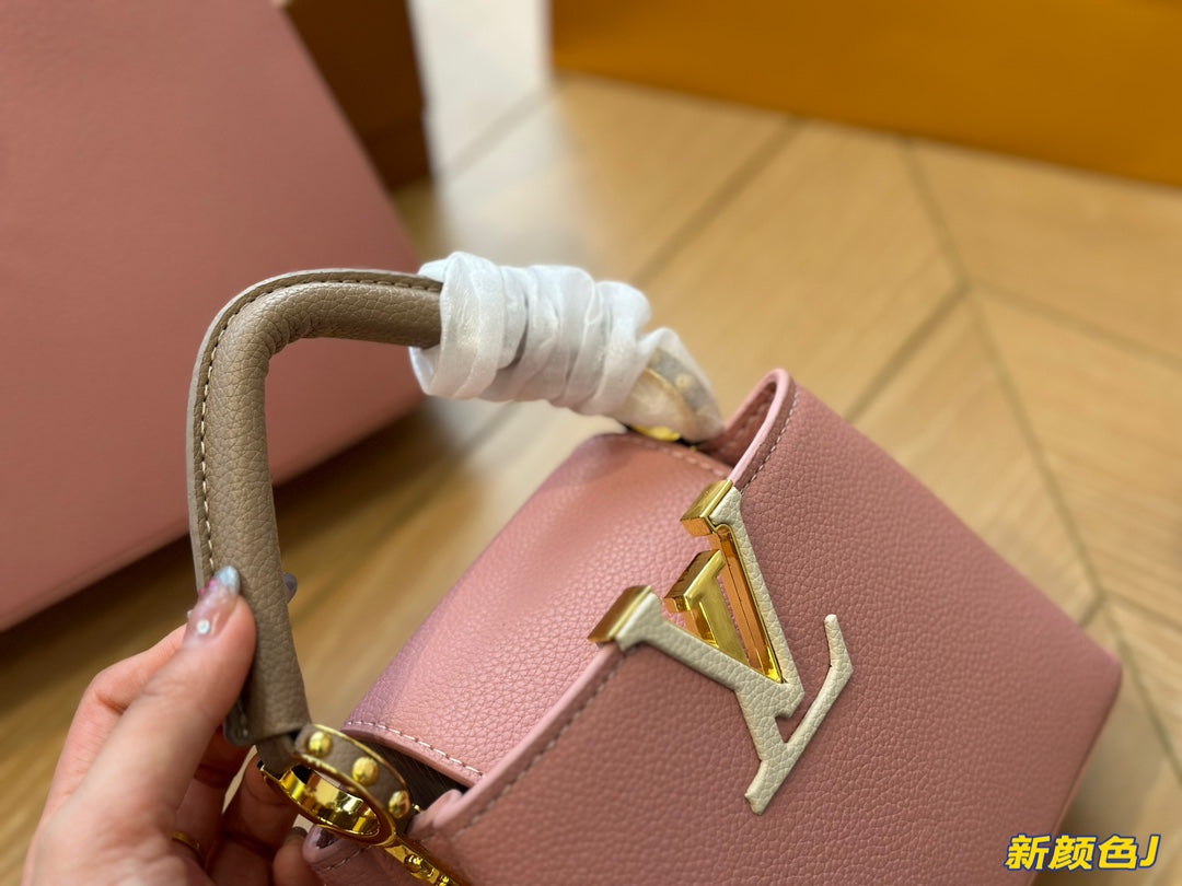 Louis new arrival Capucines monogram bag