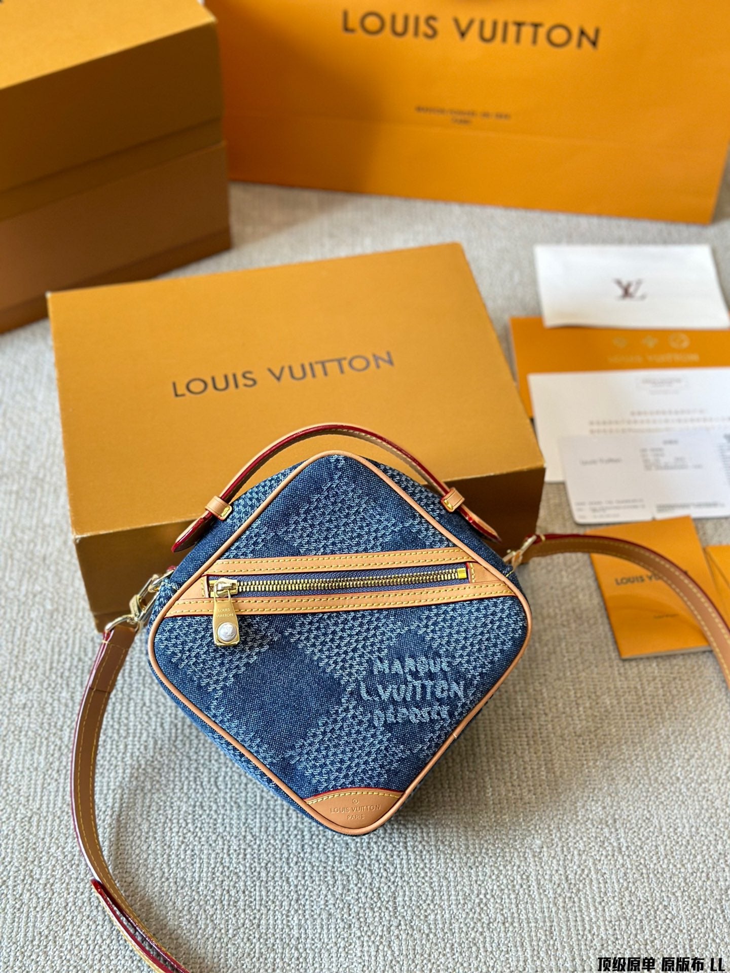 Louis new arrival Steamer/Chess vintage camera bag size : 20 * 15cm