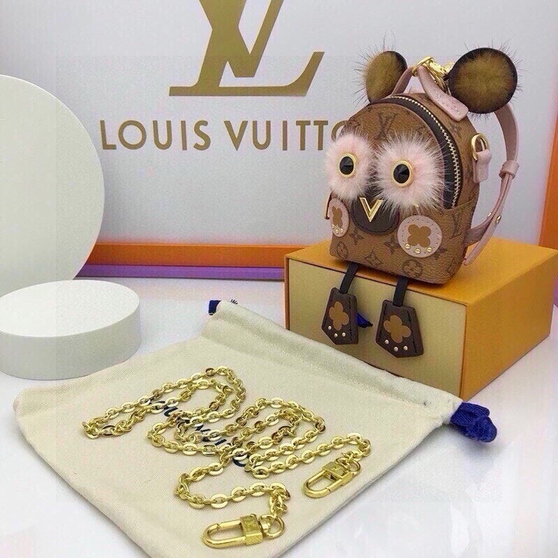 LOUIS M69552 PALM SPRINGS BEAR mini key chain purse