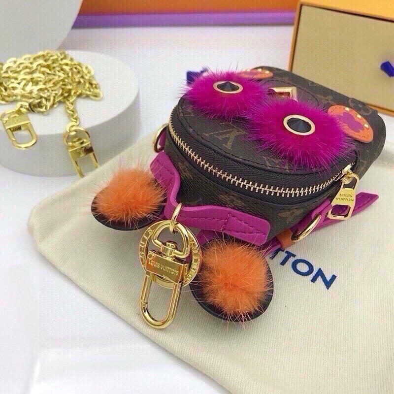 LOUIS M69552 PALM SPRINGS BEAR mini key chain purse