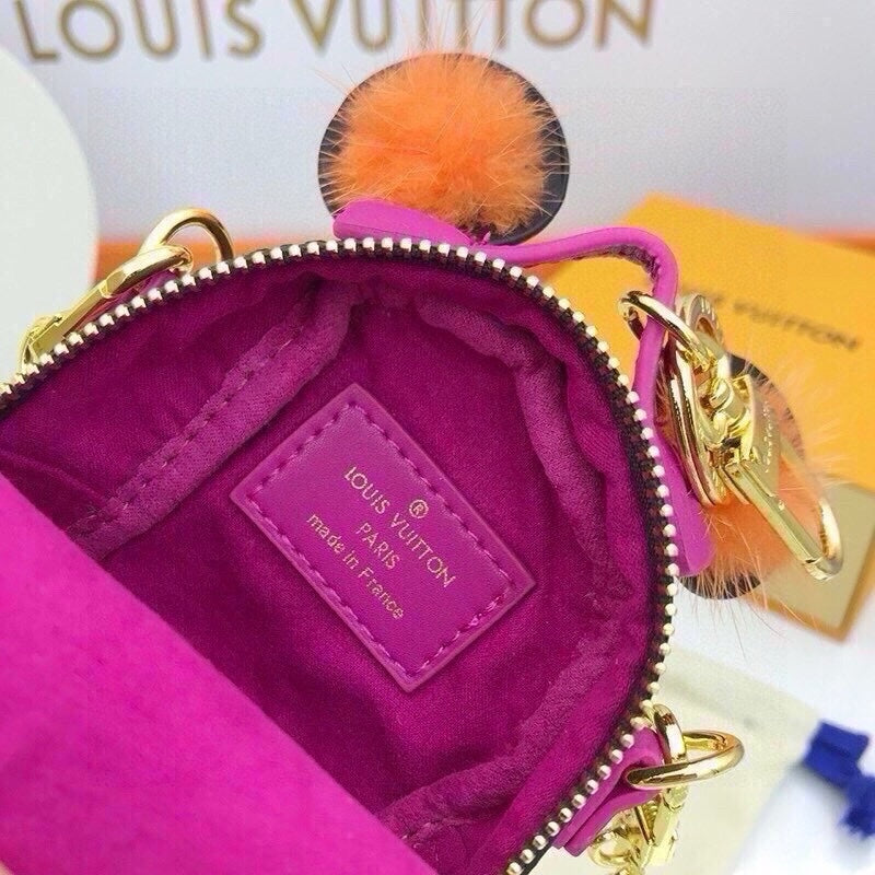 LOUIS M69552 PALM SPRINGS BEAR mini key chain purse