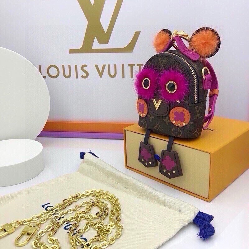 LOUIS M69552 PALM SPRINGS BEAR mini key chain purse