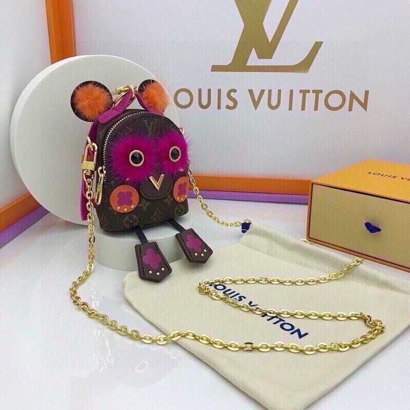 LOUIS M69552 PALM SPRINGS BEAR mini key chain purse