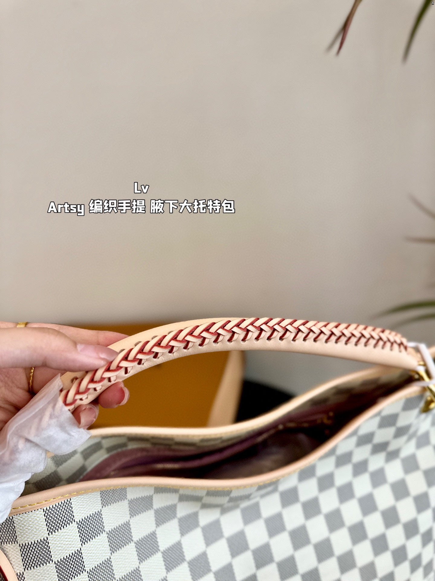 Louis new arrival Artsy tote bag size: 41x32x22cm