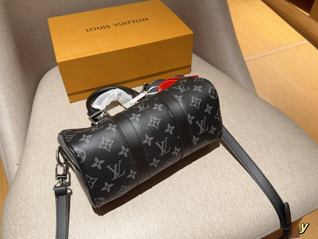 Louis keepall25 men and women bag size: 25��15��11 cm