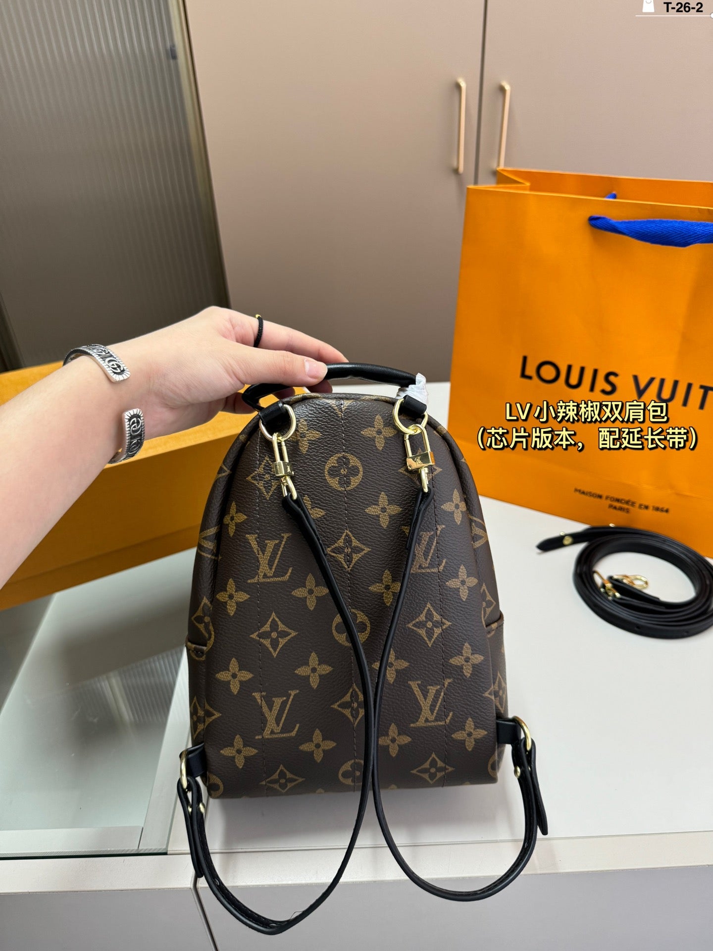 louis new arrival mini backpack bag size: 16*20 cm