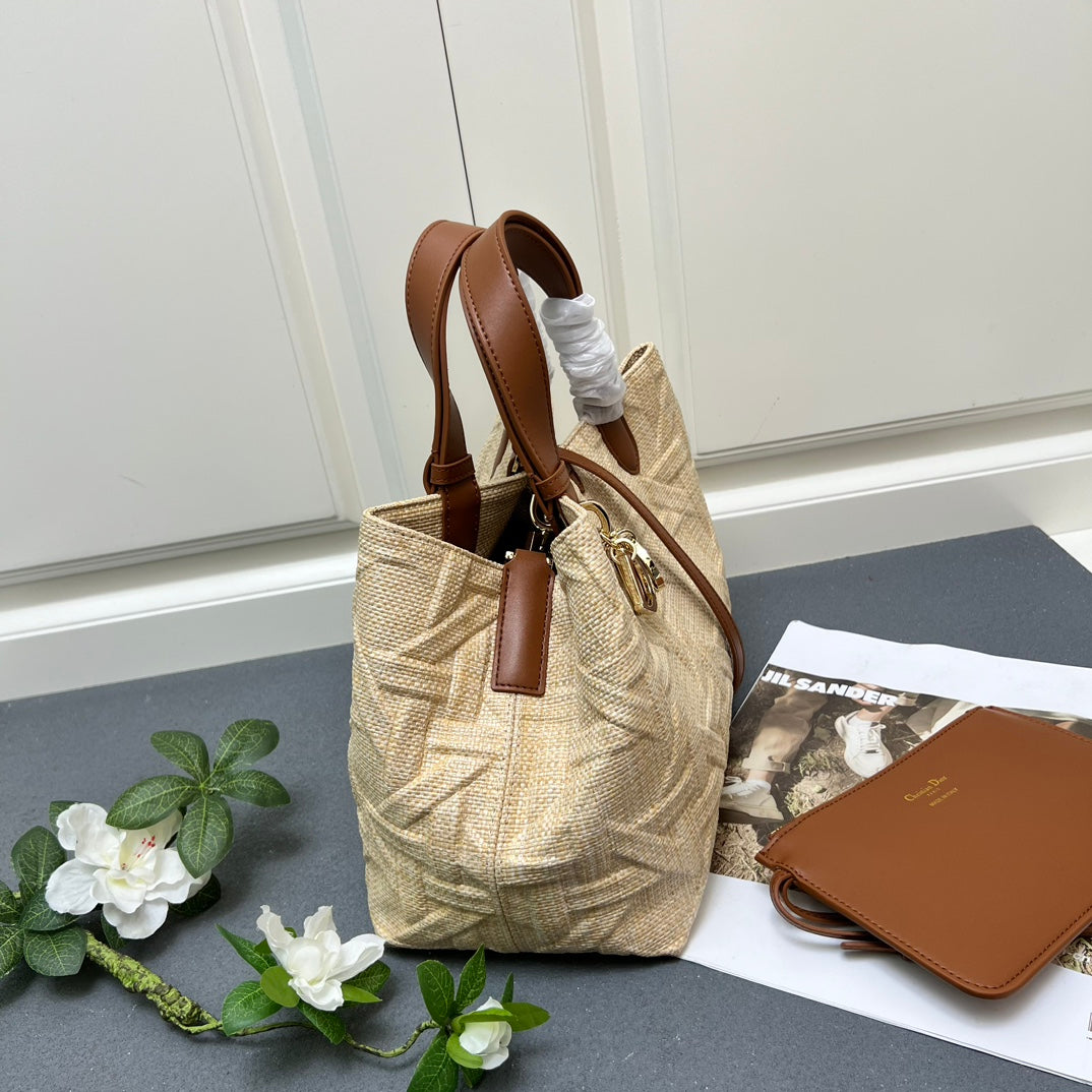 D new arrival groove tote bag size: 29*19*21 cm