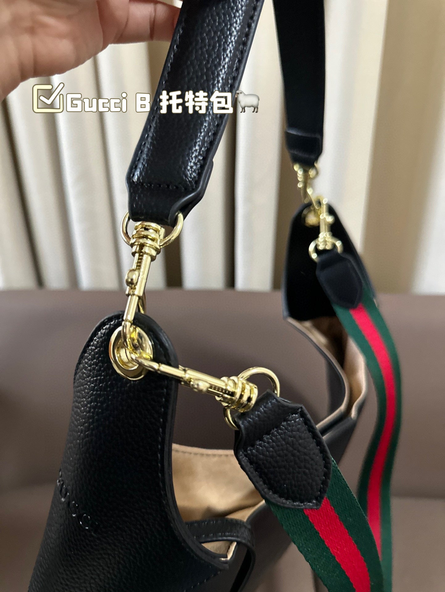 GG B new arrival tote bag size:  50*32 cm