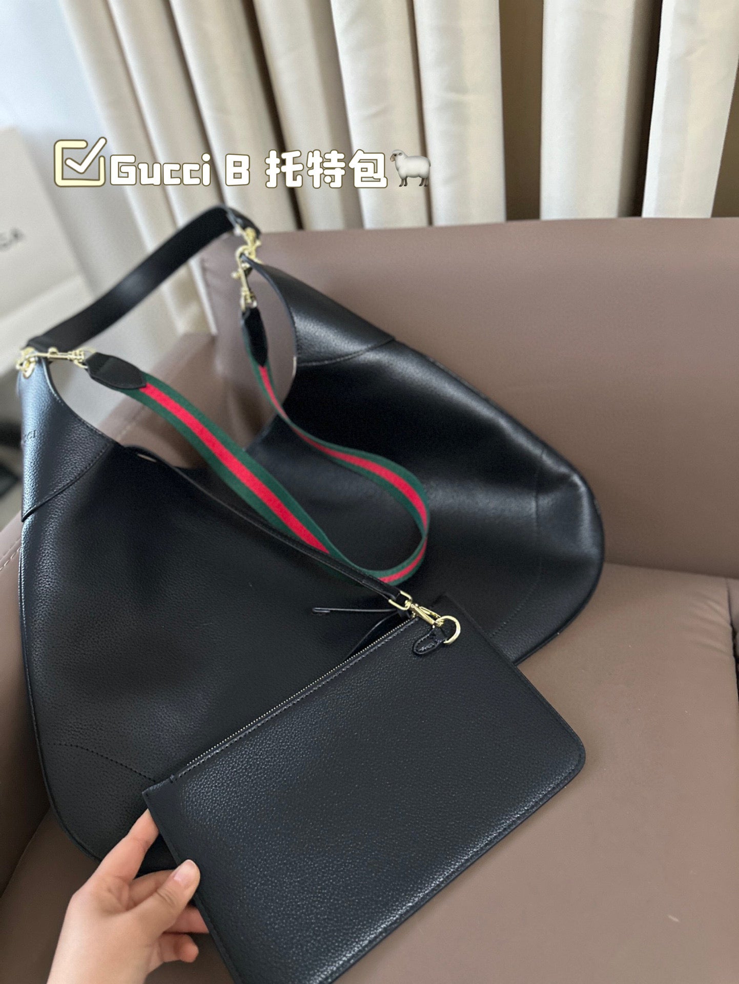 GG B new arrival tote bag size: 50*32 cm