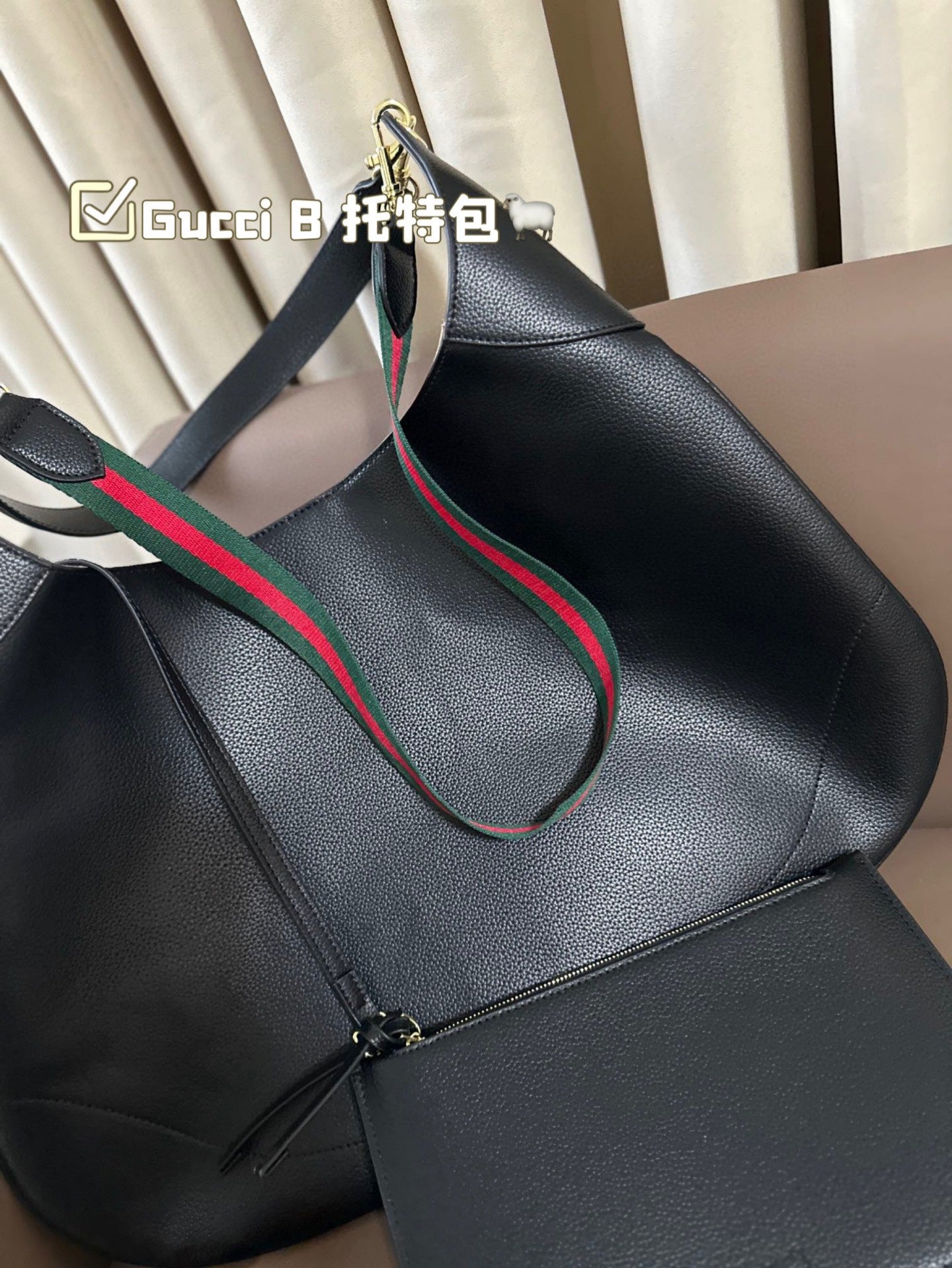 GG B new arrival tote bag size:  50*32 cm