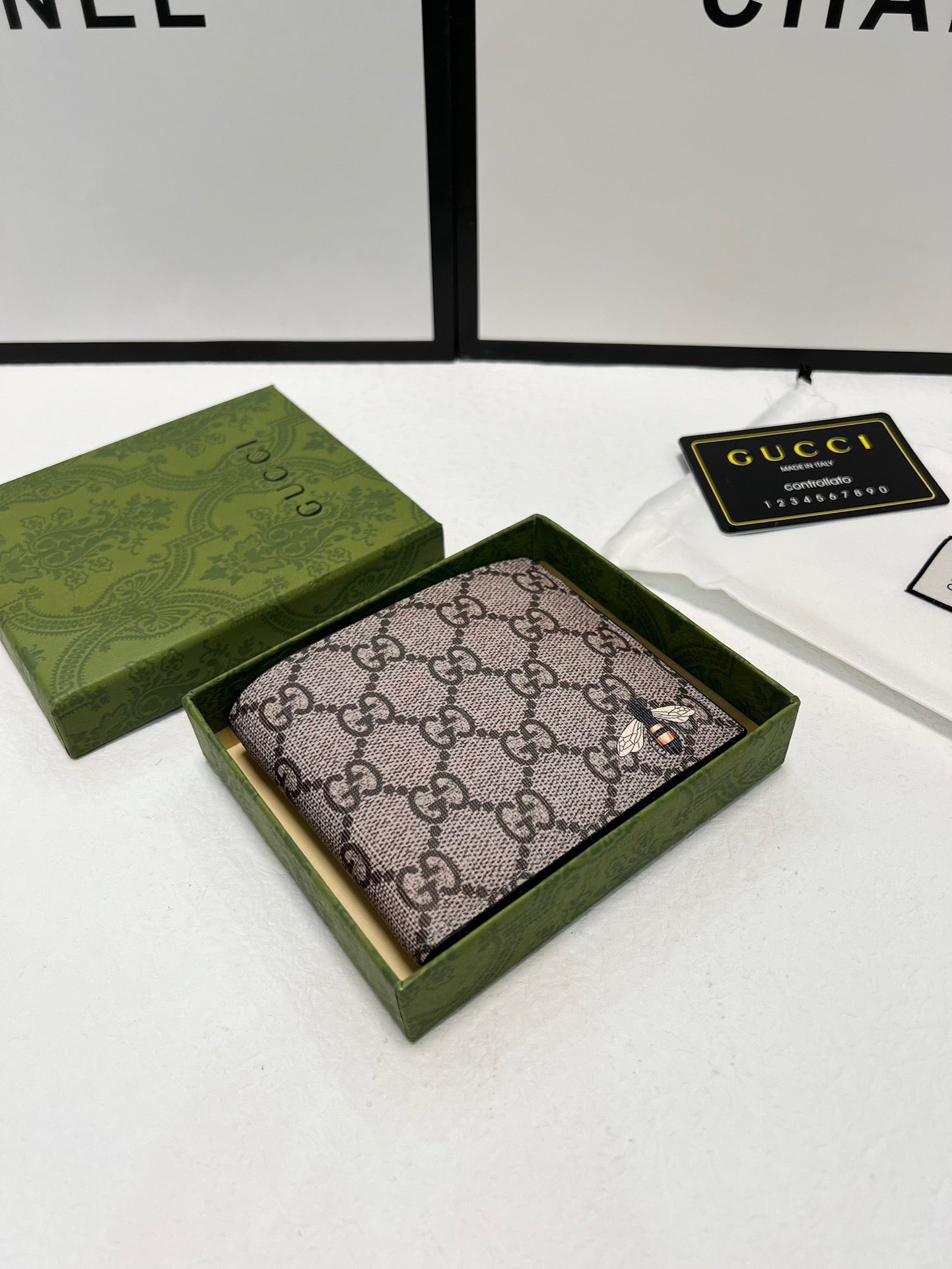 Gg new arrival wallet 451268 size:11*10 cm