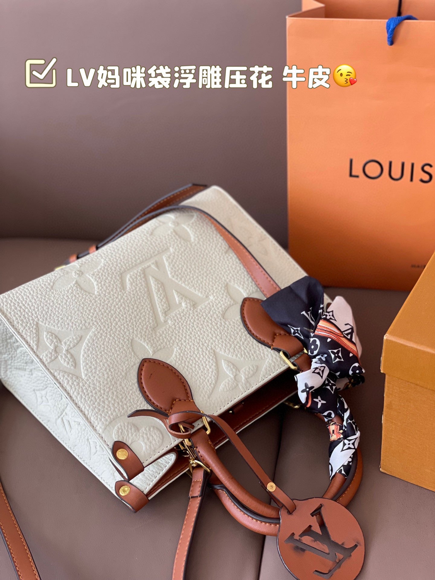 Louis new arrival onthego tote bag size: 25*20 cm