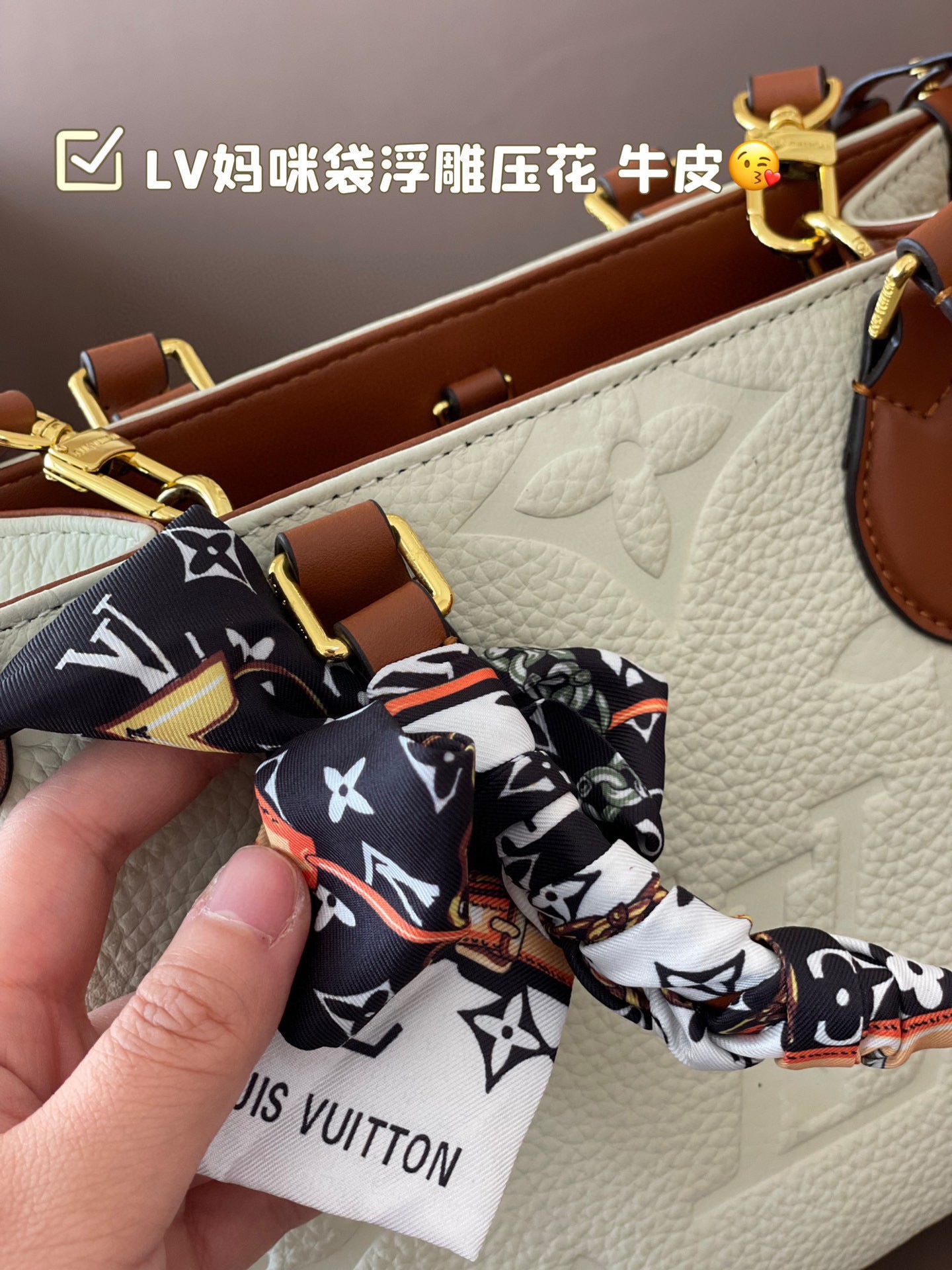 Louis new arrival onthego tote bag size: 25*20 cm