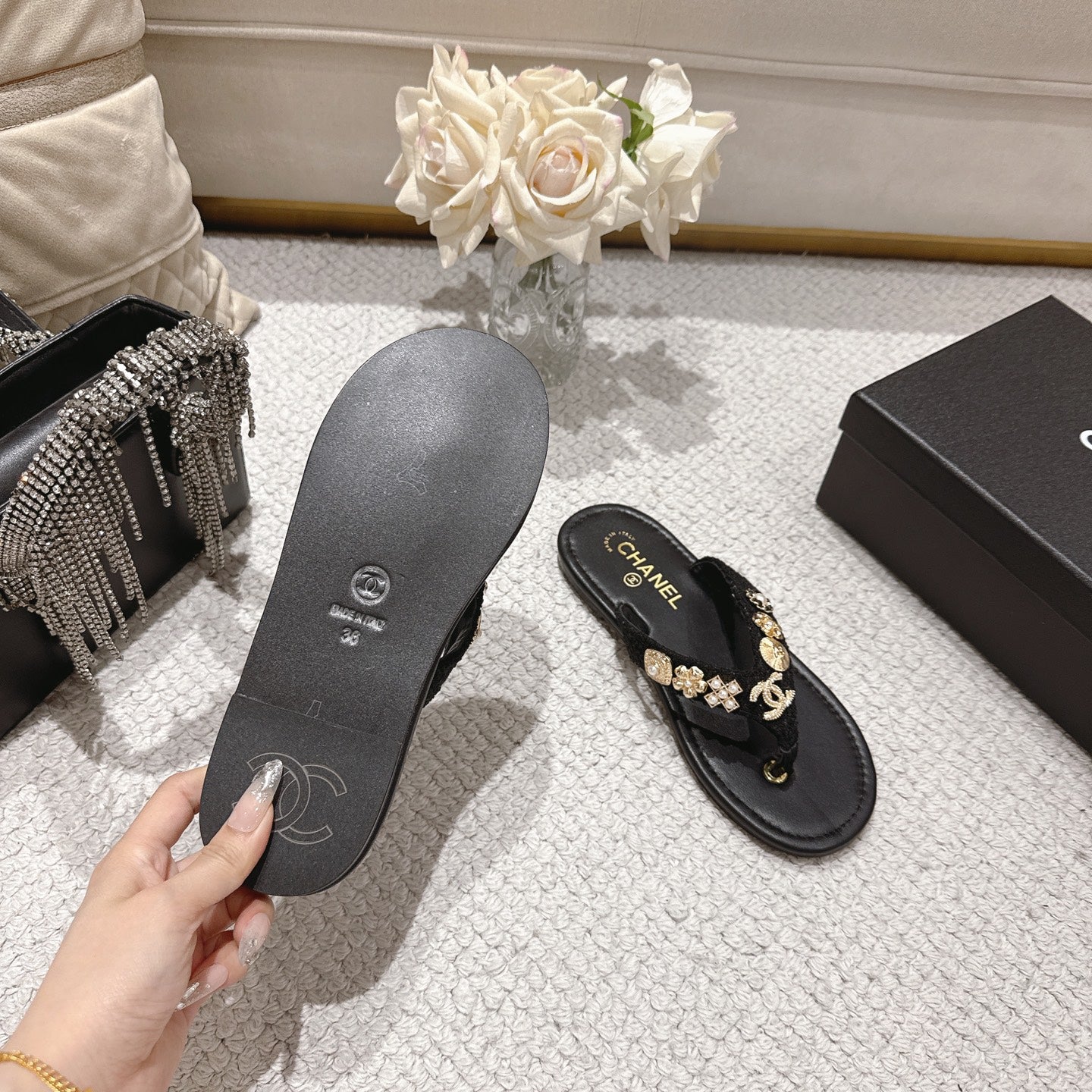 CC new arrival women summer slippers 009