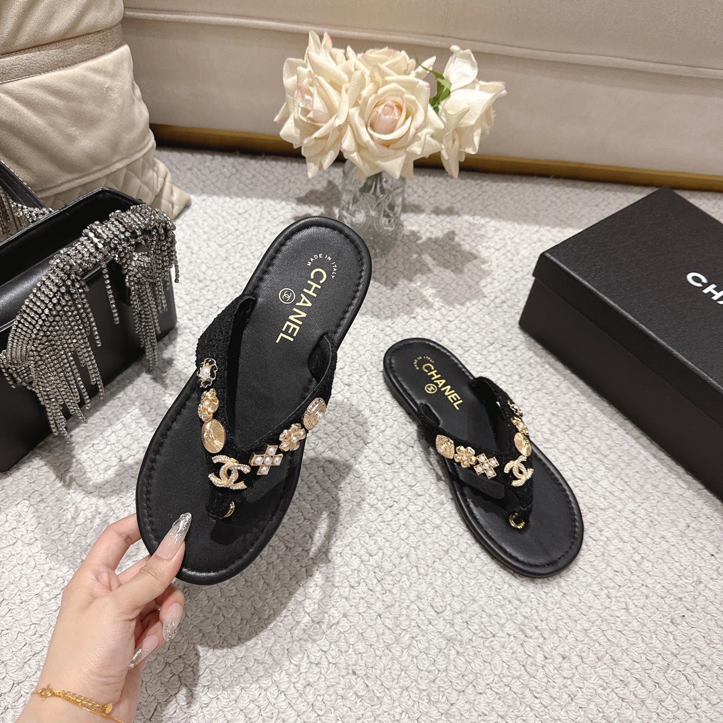 CC new arrival women summer slippers 009