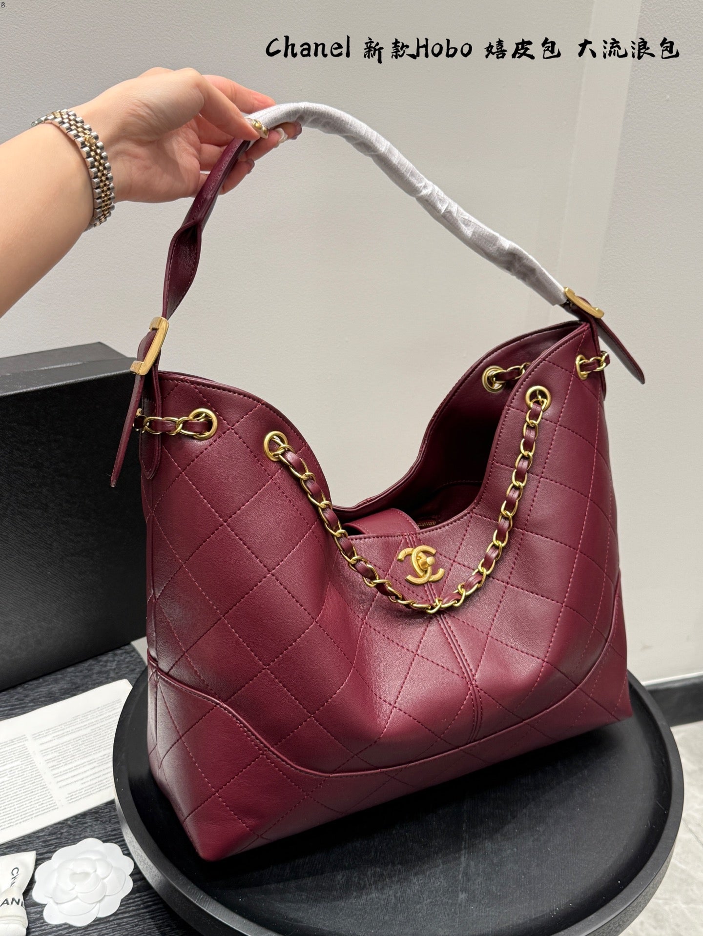 Cc 2025ss new arrrival hobo tote bag