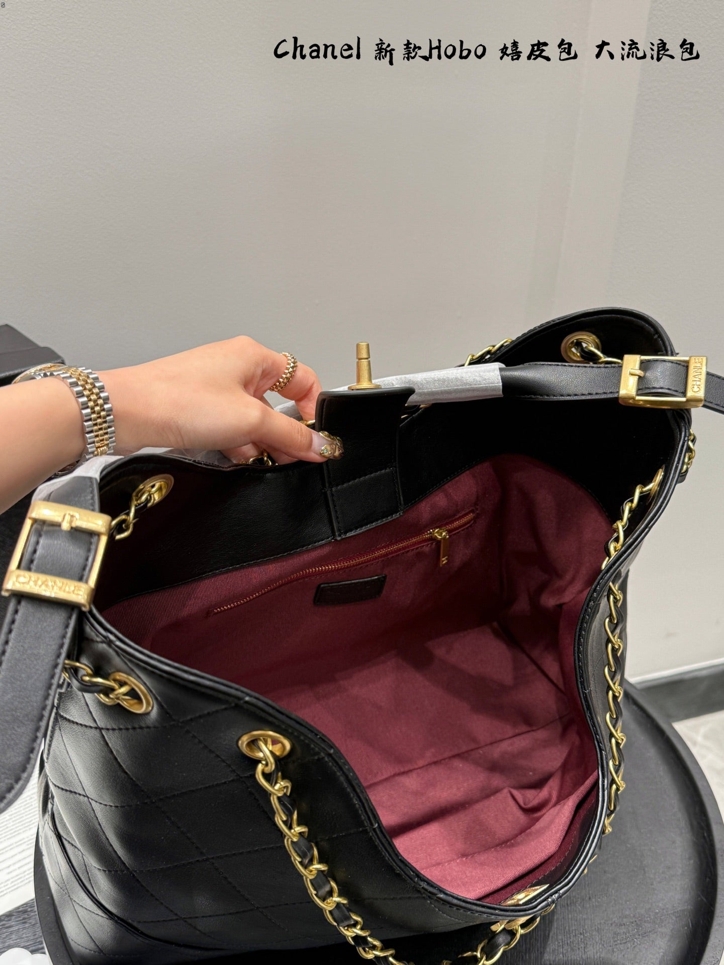 Cc 2025ss new arrrival hobo tote bag