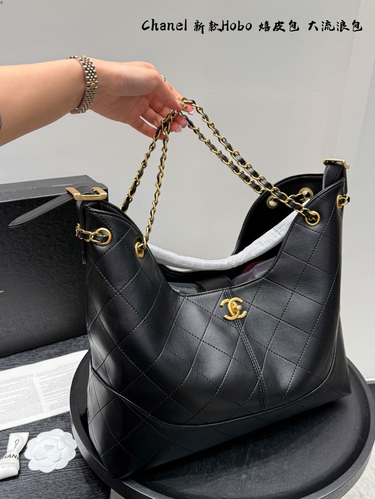 Cc 2025ss new arrrival hobo tote bag