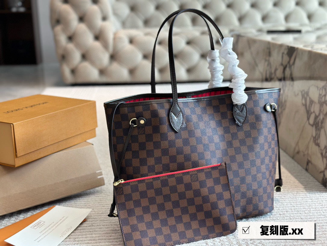 Louis new arrival neverfull bag N41605 size: 32*29 * 17 cm