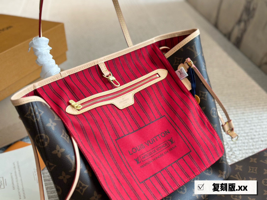 Louis new arrival neverfull bag N41605 size: 32*29 * 17 cm