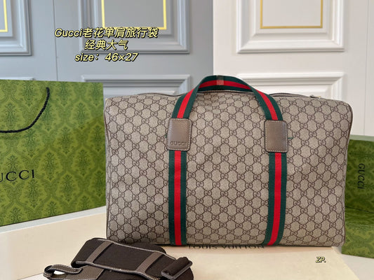 Gg new arrival travel bag 002 size: 46*27 cm