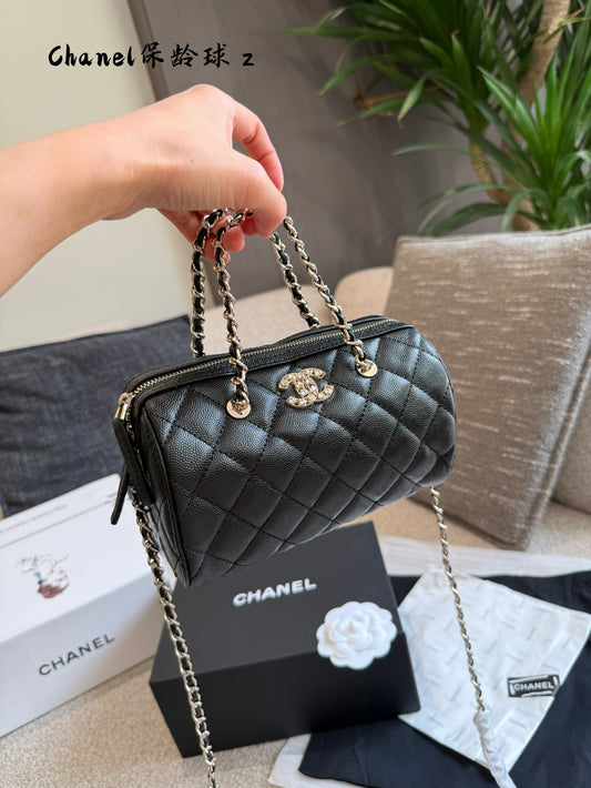 Cc new arrival 25P caviar leather bag