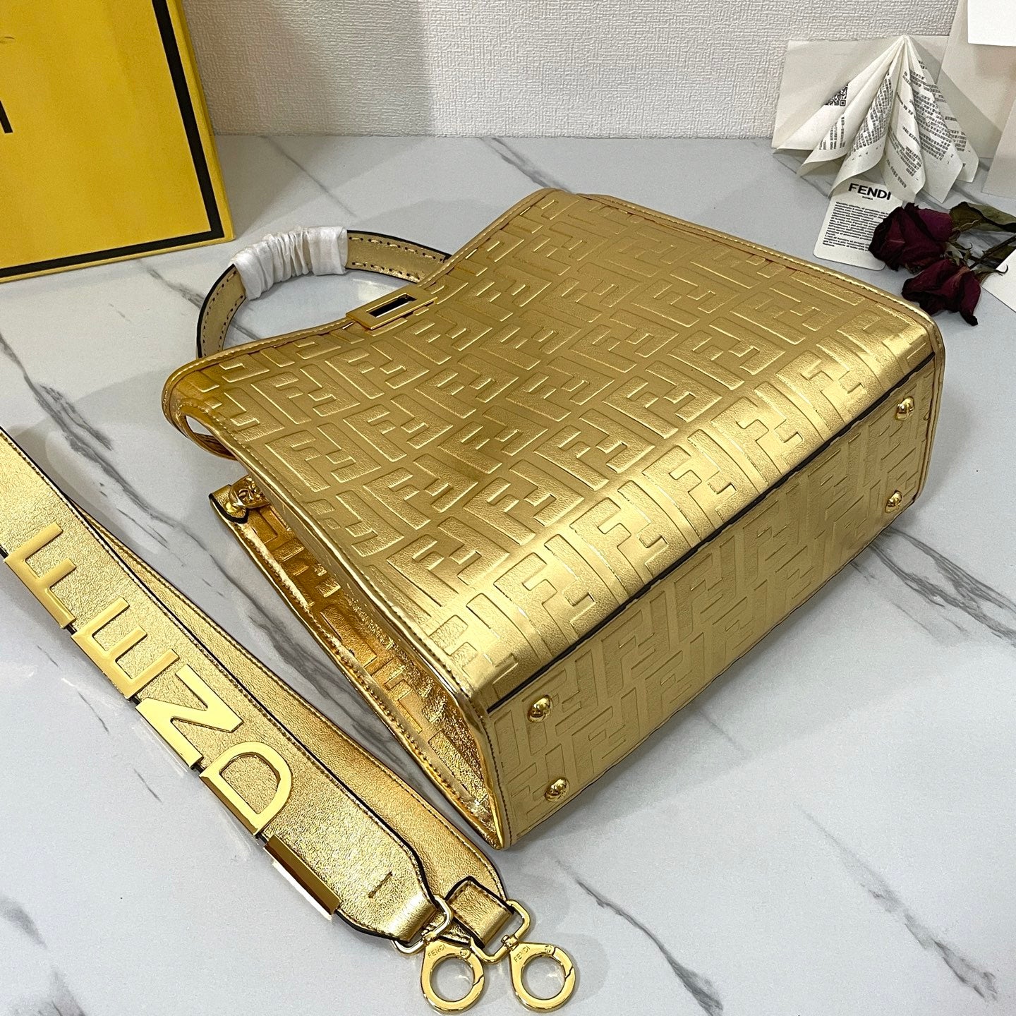 Fen new arrival perkaboo tote bag 006 size: 30 cm