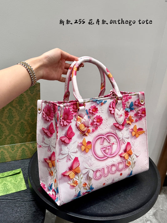 GG new arrival Onthego Tote bag size: 25 cm