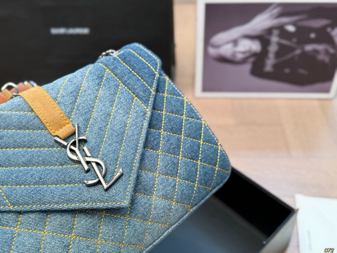 Y new arrrival denim bag size:24 * 17 cm